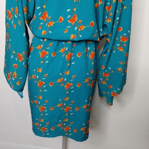 SOLD Celia Dragouni Chinese Garden dress S/M - Picture 7 of 10